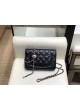 CHANEL WOC WALLET ON CHAIN BAG WITH ADJUSTABLE CHAIN